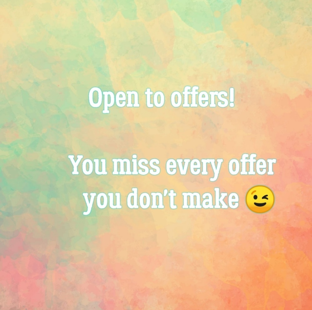 Accepting offers!